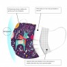 10 peças - máscara médica antibacteriana descartável - máscara boca - 3-camada - unisex - impressão de Natal