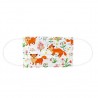 Cara / boca máscaras - para crianças - 3-ply - impressão animal