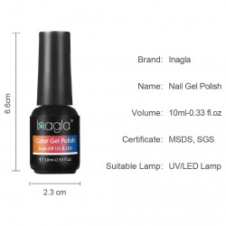 10ML temperatura de cor tripla - gel polonês - nail art - uv led