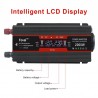 Inverter dc to ac - LCD display power - EU/ universal outlet - cigarro