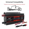 Inverter dc to ac - LCD display power - EU/ universal outlet - cigarro