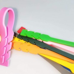 8 peças - ganchos de ouvido ajustáveis para máscaras de rosto