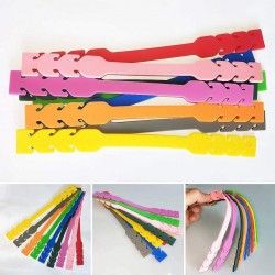 8 peças - ganchos de ouvido ajustáveis para máscaras de rosto