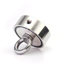 D48 - D60 - D67 - D75 - ímã de neodímio forte com gancho - pesquisa lateral dupla - D60 * 22m m