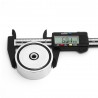 D48 - D60 - D67 - D75 - ímã de neodímio forte com gancho - pesquisa lateral dupla - D60 * 22m m
