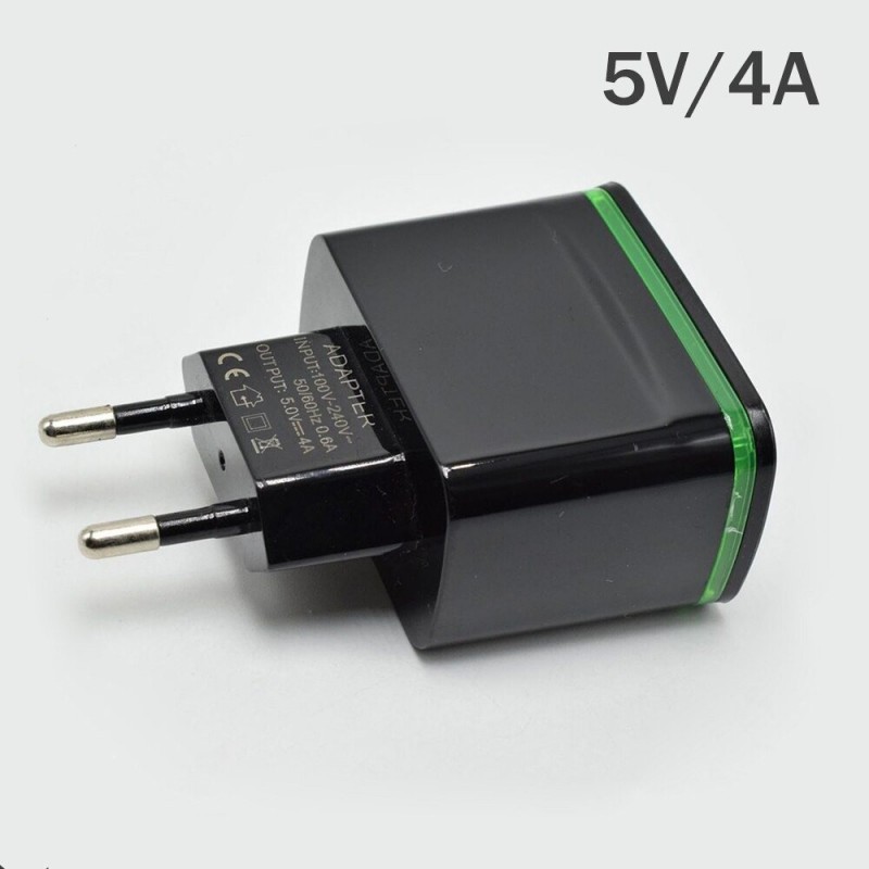 Universal USB charger - 2 port / 4 port - LED light - multi portChargers