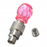 2 pieces - car / motorcycle / bike tire valve caps - neon LED light bulb - skullWheel parts
