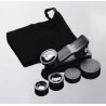 3 in 1 - fisheye - wide angle - macro - camera lens with clip for iPhone / SamsungLenses