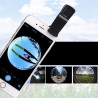 3 in 1 - fisheye - wide angle - macro - camera lens with clip for iPhone / SamsungLenses