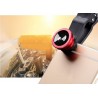 3 in 1 - fisheye - wide angle - macro - camera lens with clip for iPhone / SamsungLenses