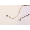 Pulseira elegante com cubos - prata 925