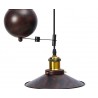 Lâmpada de polia de suspensão vintage - 2 / 3 cabeças - E27 - AC110 - 240V