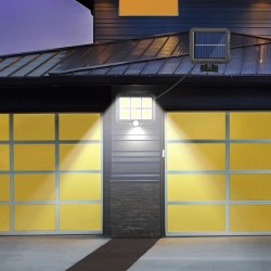 150COB - 128COB - 120COB - 100COB - Luz Solar - Outdoor - Luz da parede - Lâmpada de segurança - Controle Remoto