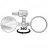 2Pcs - Universal Motorcycle Mirror - Aluminum - Rearview Side MirrorsMirrors