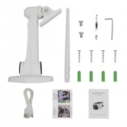 ESCAM QF260 - WiFi - wireless - IP67 - 1080P 2.0MP - solar powered - PIR - security cameraHome security