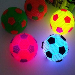 6.5cm - Bola de futebol - Led - Futebol - Crianças