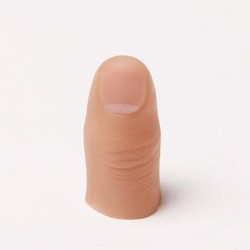 5 peças - falsos dedos de silicone - brinquedo de Halloween