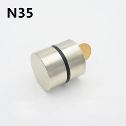 N52 - N35 - ímã de neodímio - redondo - 40 x 20mm - 2 peças