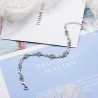 Pulseira com corações e zircônia - 925 prata esterlina