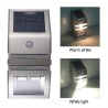 Luz solar LED Luz - Outdoor - Sensor de movimento - aço inoxidável - preto - branco