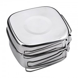 Backpacking - Camping - Cookware Pot Set - Stainless SteelSurvival tools