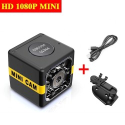 1080P - câmera HD completa com microfone - foco automático - visão noturna - detecção de movimento