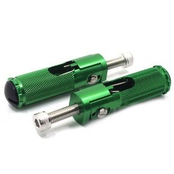 Universal motorcycle folding footrests rear pedals 2 pieces - BMW Honda Kawasaki YamahaFoot rests