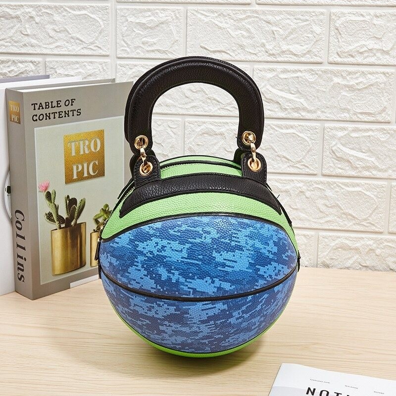 Basquete em forma - saco de ombro - mulheres