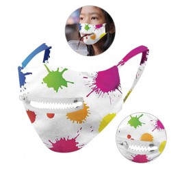 Lavável - Protetor - Máscara - Unisex - Reutilizável - Zipper