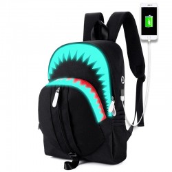 Carregamento USB - Mochila Luminosa - Tubarão