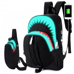 USB Charging - Luminous Backpack - SharkBackpacks
