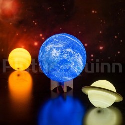3D earth - galaxy night lamp - rechargeableLights & lighting