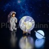 3D earth - galaxy night lamp - rechargeableLights & lighting