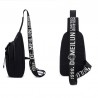Caixa luminosa / bolsa de ombro - mochila - porta de carregamento USB