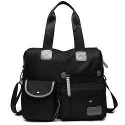 Nylon impermeável - crossbody - bolsa de ombro