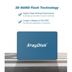 SSD XrayDisk 2.5'' SATA3 - Disco de disco rígido - 60GB - 120GB - 128GB - 240GB - 256GB - 480GB - 512BG
