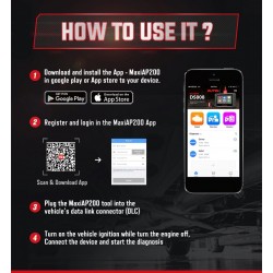 Autel AP200 - Bluetooth OBD2 scanner - code reader - car diagnostic toolDiagnosis