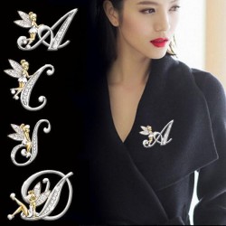 Inglês Letters - Angel - Brooches