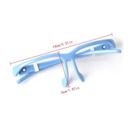 5 Pcs - Anti-droplet - Máscara de segurança - Transparente - Cores aleatórias