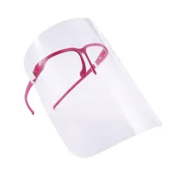 5 Pcs - Anti-droplet - Máscara de segurança - Transparente - Cores aleatórias