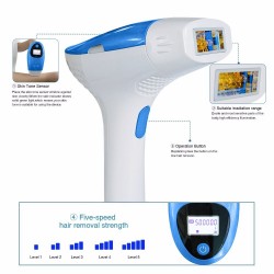 Máquina de remoção de cabelo IPL - Epilator - Permanente - removedor de cabelo