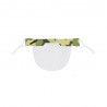Transparent mouth shield - plastic half mask - lip readingMouth masks