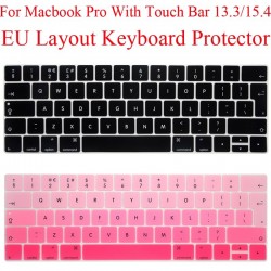 Protetor de teclado da UE - Macbook Pro 13 - 13.3 - Silicone - Proteção