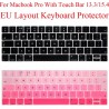 Protetor de teclado da UE - Macbook Pro 13 - 13.3 - Silicone - Proteção