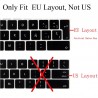 Protetor de teclado da UE - Macbook Pro 13 - 13.3 - Silicone - Proteção