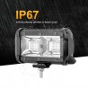 54W Luz do carro - Barra de luz de trabalho LED - 3000K - ATV - Tractor - Truck - Carro