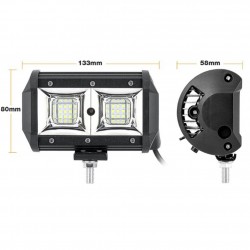 54W Luz do carro - Barra de luz de trabalho LED - 3000K - ATV - Tractor - Truck - Carro