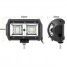 54W Luz do carro - Barra de luz de trabalho LED - 3000K - ATV - Tractor - Truck - Carro