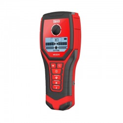 MD220 - Detector de Metais de Parede - Multifuncional - Scanner de parede - Vermelho