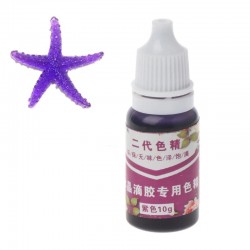 10ML - Epoxy - Resina - Pigmento - UV - Colorido Dye - Colorido - 15 cores